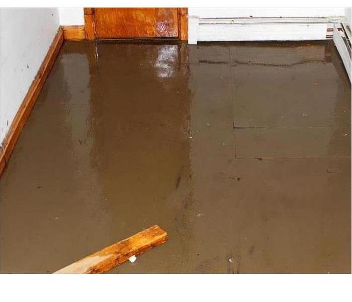 water covering entire floor